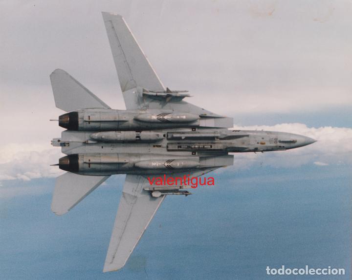 Military Antiques: Fant&aacute;stica foto. Caza supers&oacute;nico, Armada Estados Unidos, Grumman F-14 Tomcat. Avi&oacute;n.