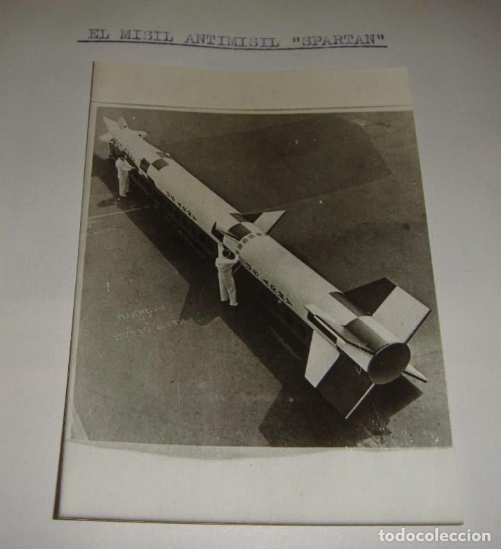 Militaria: Fotograf&iacute;a de tema militar. El misil antimisil SPARTAN