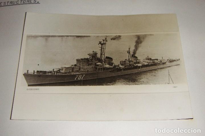 Militaria: Fotograf&iacute;a de tema militar. Destructor del tipo SKORYI.
