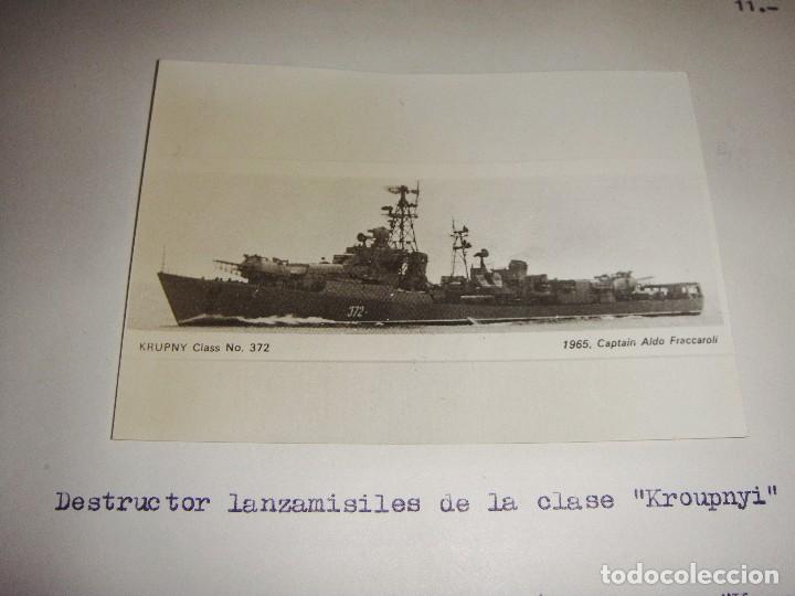 Militaria: Fotograf&iacute;a de tema militar. Destructor lanzamisiles de la clase KROUPNYI