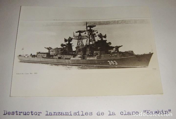 Militaria: Fotograf&iacute;a de tema militar. Destructor lanza-misiles de la clase KASHIN