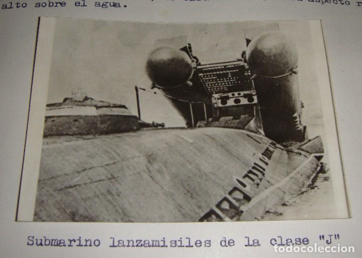 Militaria: Fotograf&iacute;a de tema militar. Submarino lanza-misiles de la clase J