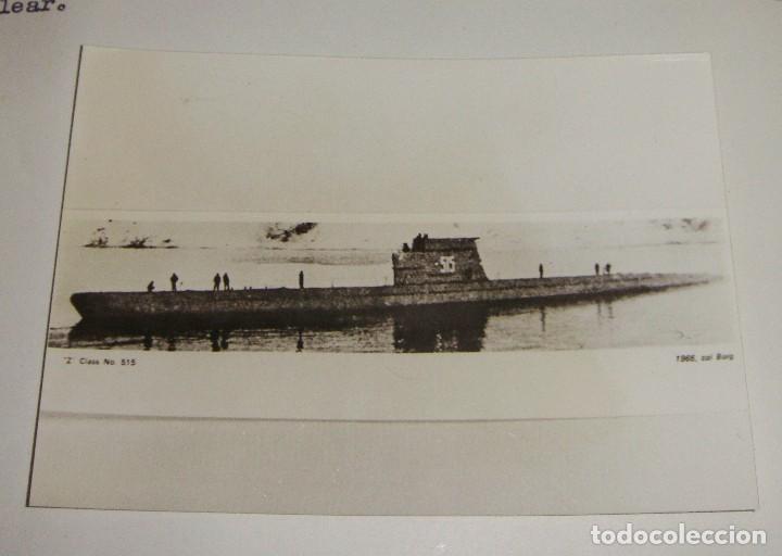 Militaria: Fotograf&iacute;a de tema militar. Submarino tipo Z