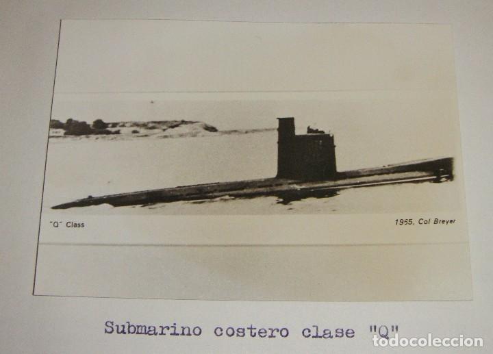 Militaria: Fotograf&iacute;a de tema militar. Submarino costero clase Q