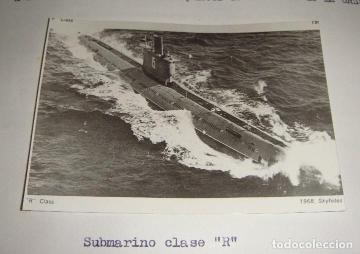 Militaria: Fotograf&iacute;a de tema militar. Submarino clase R