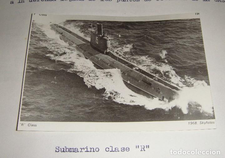 Militaria: Fotograf&iacute;a de tema militar. Submarino de la clase W