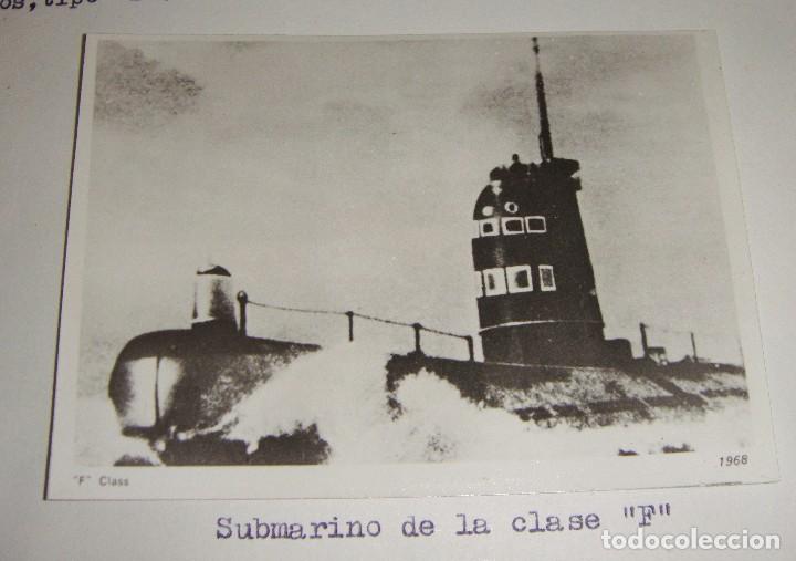 Militaria: Fotograf&iacute;a de tema militar. Submarino de la clase F