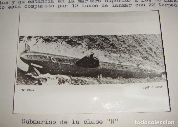 Militaria: Fotograf&iacute;a de tema militar. Submarino de la clase N