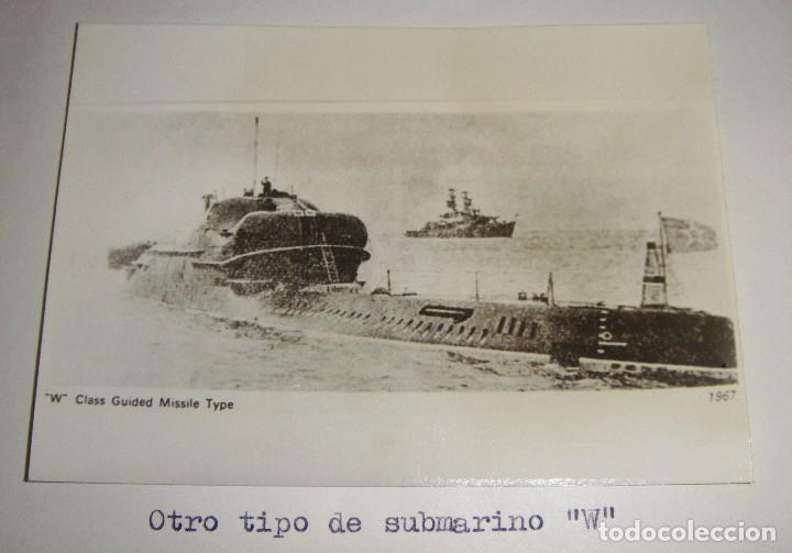 Militaria: Fotograf&iacute;a de tema militar. Submarino de clase W