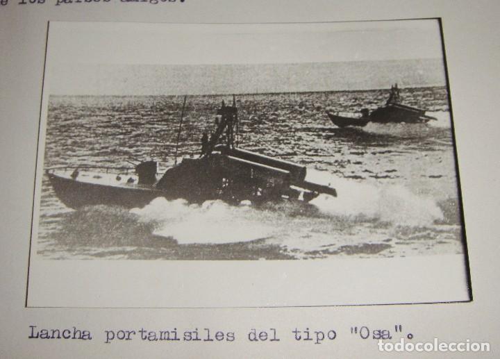 Militaria: Fotograf&iacute;a de tema militar. Lancha porta-misiles del tipo OSA