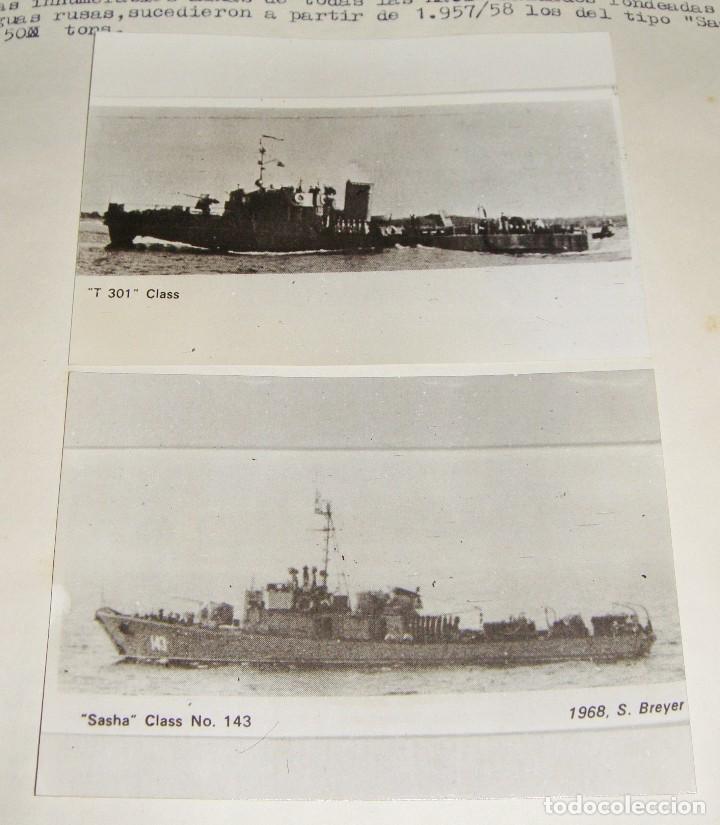 Militaria: Fotograf&iacute;a de tema militar. Dragaminas costeros.