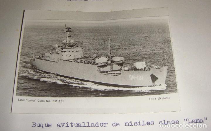 Militaria: Fotograf&iacute;a de tema militar. Buque avituallador de misiles clase LAMA