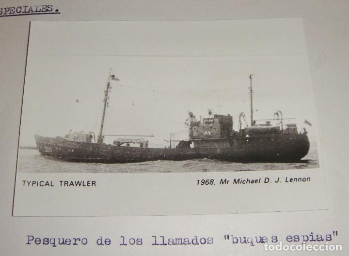 Militaria: Fotograf&iacute;a de tema militar. Pesquero de los llamados BUQUES ESPIAS