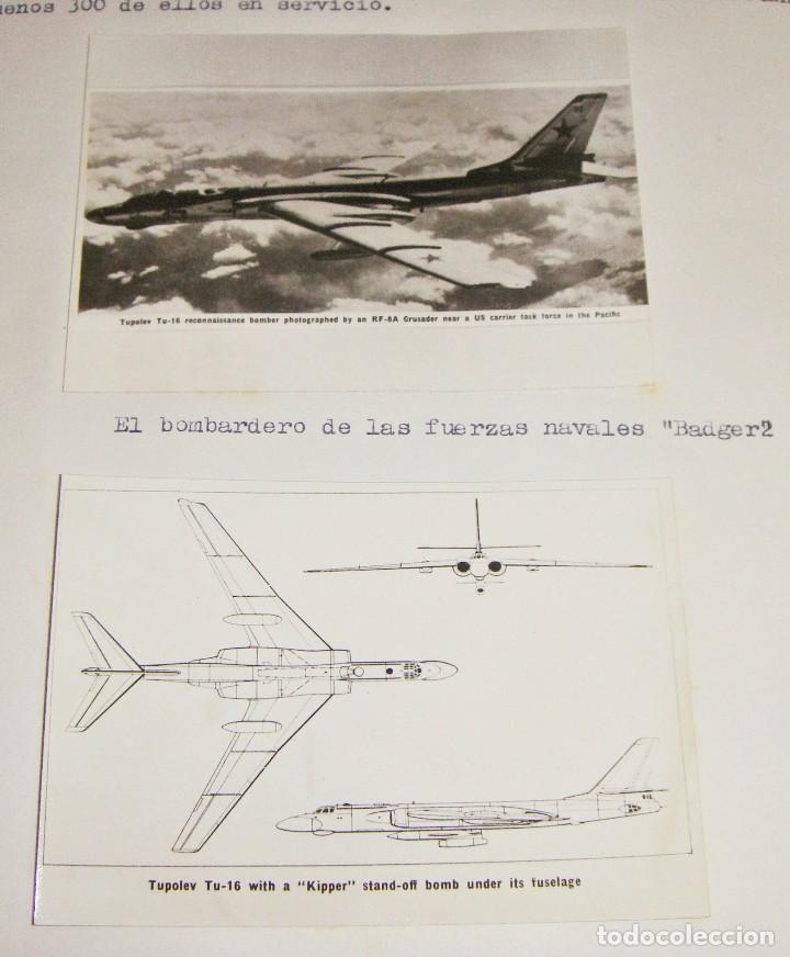 Militaria: Fotograf&iacute;a de tema militar. El bombardero de las fuerzas navales BADGER