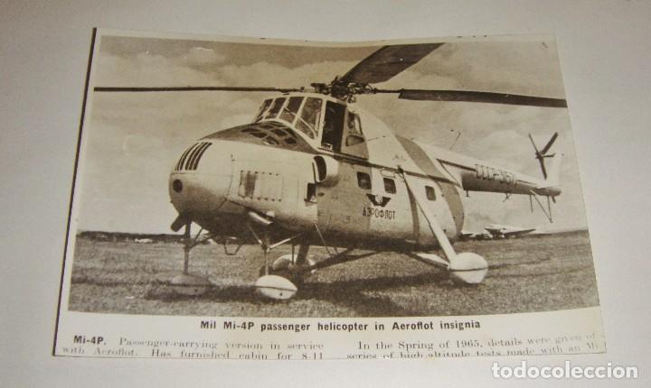 Militaria: Fotograf&iacute;a de tema militar. Helic&oacute;ptero de pasajeros MI4