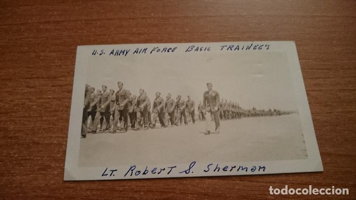 Militaria: FOTO MILITARES U.S. ARMY AIR FORCE BASIC TRAINEE&acute;S LT. ROBERT S. SHERMON