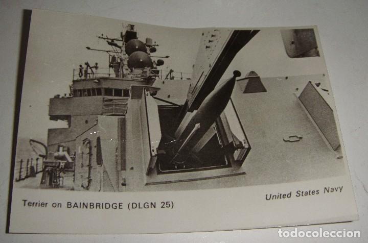 Militaria: Fotograf&iacute;a de tema militar. Terrier on Bainbridge. United State Navy.