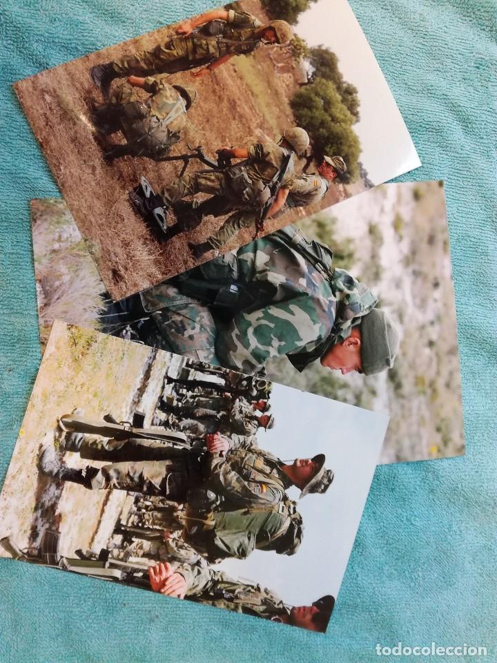 Militaria: LOTE DE 3 FOTOS SOLDADOS ESPA&Ntilde;OLES