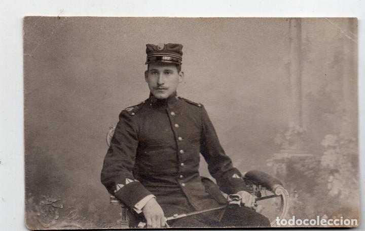 Militaria: Alumno de la Academia Militar,fotografia Derrey -Valencia