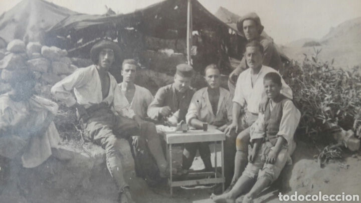 Military Antiques: Fotograf&iacute;a-Postal Militar.
