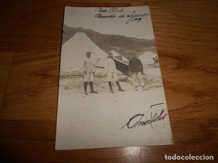 Militaria: FOTOGRAFIA PROTECTORADO POSTAL GUERRA DE AFRICA 1913 CERCANIAS RIO IGAN IGANGAN
