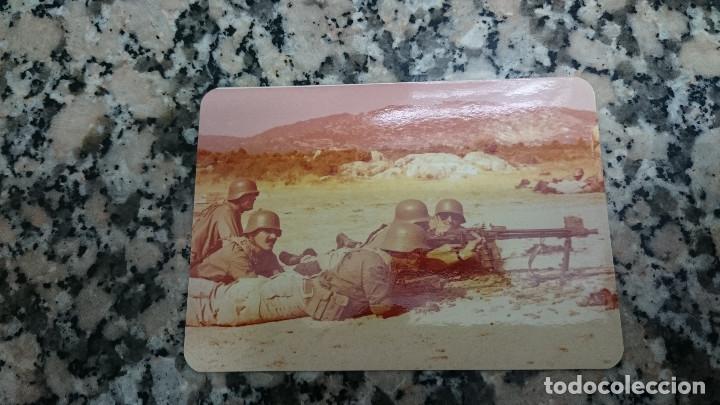 Militaria: FOTO MILITARES CON AMETRALLADORA