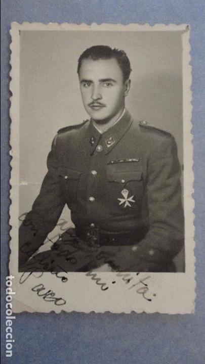 Militaria: ANTIGUA FOTOGRAFIA DE MILITAR.FRANCISCO.MADRID 1949?
