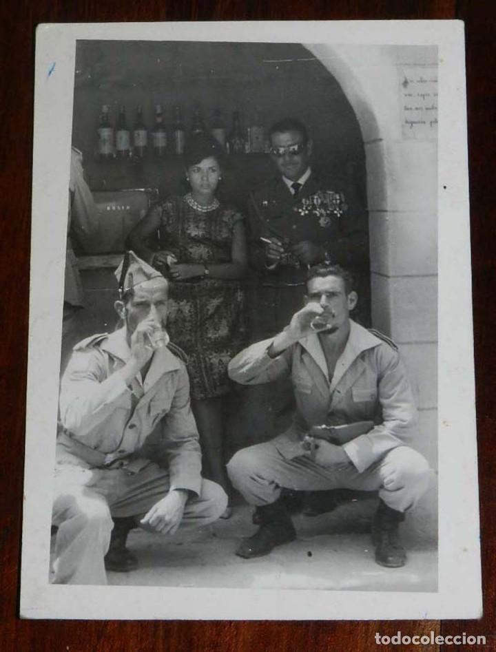 Military Antiques: FOTOGRAFIA DE CUARTEL DE LEGIONARIOS, LEGION, POSIBLEMENTE EN EL SAHARA ESPA&Ntilde;OL, A&Ntilde;OS 40, MIDE 11