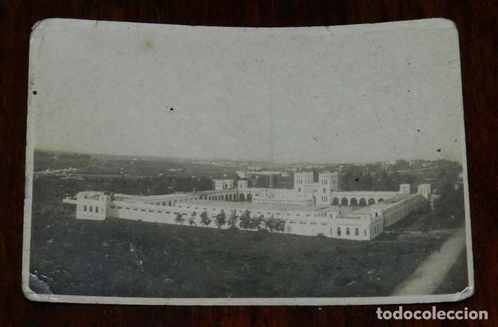 Military Antiques: FOTOGRAFIA DE CUARTEL EN EL PROTECTORADO ESPA&Ntilde;OL, MIDE 8,5 X 5,5 CMS.