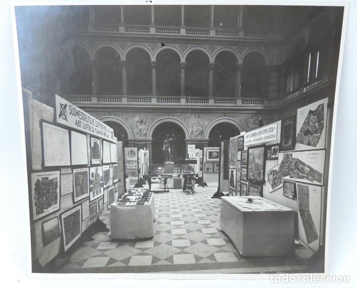 Militaria: FOTOGRAFIA DE LA EXPOSICION INTERNACIONAL DE FOTOGRAMETRIA, BERLIN 1926, AVIACION, MIDE 28 X 25 CMS.