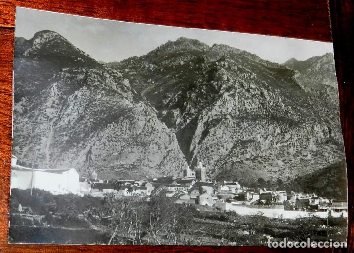 Military Antiques: Fotograf&iacute;a de Xauen (Marruecos) 1923, vista general, Guerra del Rif, tama&ntilde;o postal
