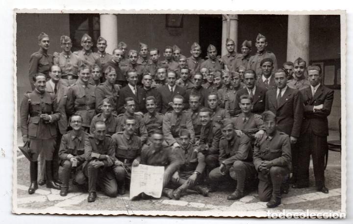 Militaria: Compa&ntilde;ia,fotografia Filadelfo-Valladolid