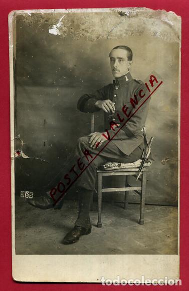 Militaria: FOTOGRAFIA MILITAR, TAMA&Ntilde;O POSTAL , FOTO ANTIGUA , ORIGINAL , ME 17