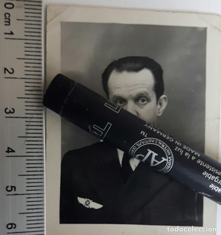 Militaria: Foto del Capit&aacute;n piloto y observador Eusebio Paredes.