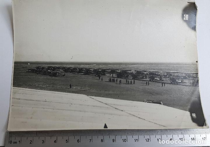 Militaria: Aviaci&oacute;n Militar Guerra de Marruecos aviones en formaci&oacute;n