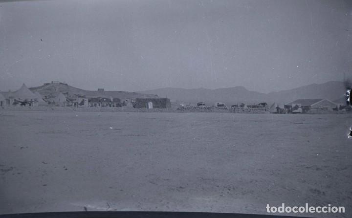 Military Antiques: NEGATIVO DE CELULOIDE DE LA GUERRA DEL RIF, 1924 GRUPO DE ARTILLERIA 15,5 EN TAFERSIT (MARRUECOS) LA