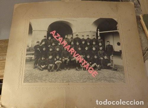 Militaria: A&Ntilde;OS 10-20, ESPECTACULAR FOTOGRAFIA SOLDADOS DE ARTILLERIA, 33X27 CMS