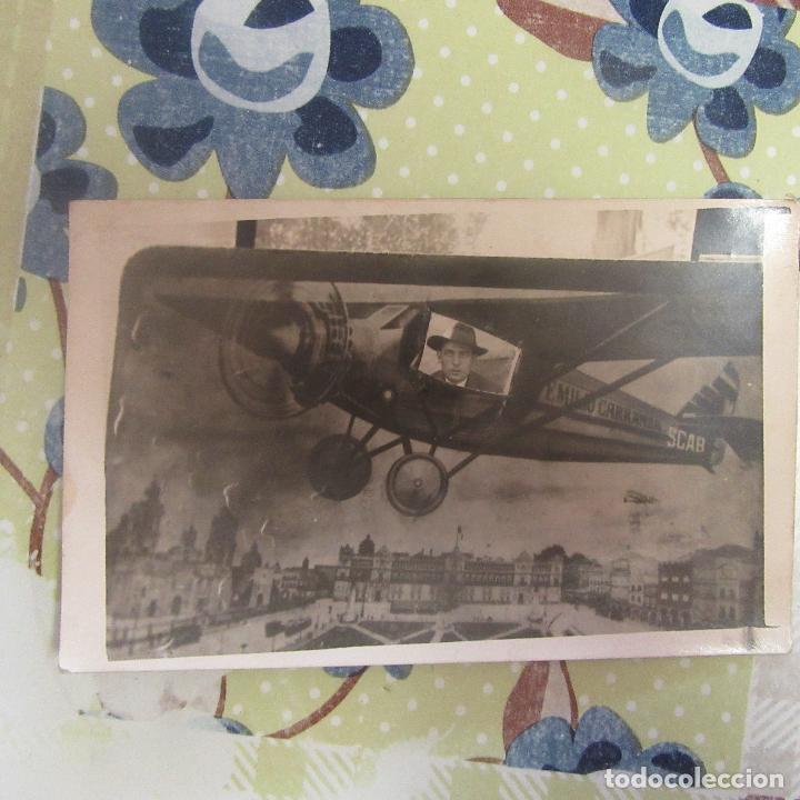 Militaria: antigua fotograf&iacute;a aviones