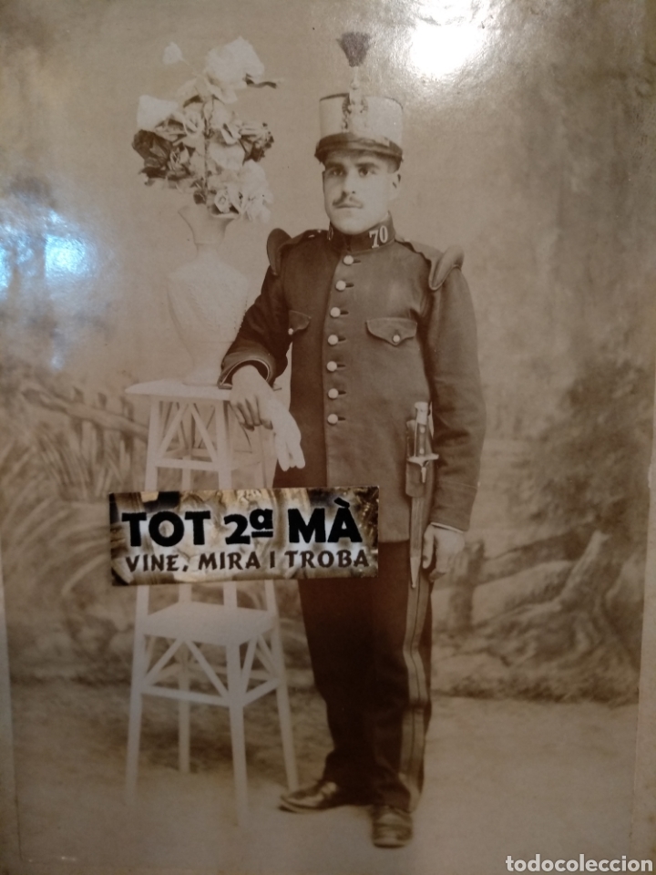 Militaria: Antigua fotografia militar