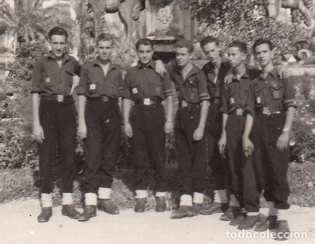 Militaria: Miembros del Frente de Juventudes, impresi&oacute;n actual de calidad de foto de &eacute;poca - CLC