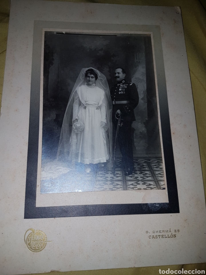 Militaria: Gran foto Fotografia capitan Alfonsino