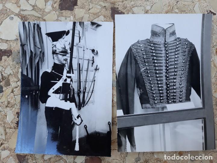 Militaria: Lote 2 fotos a identificar