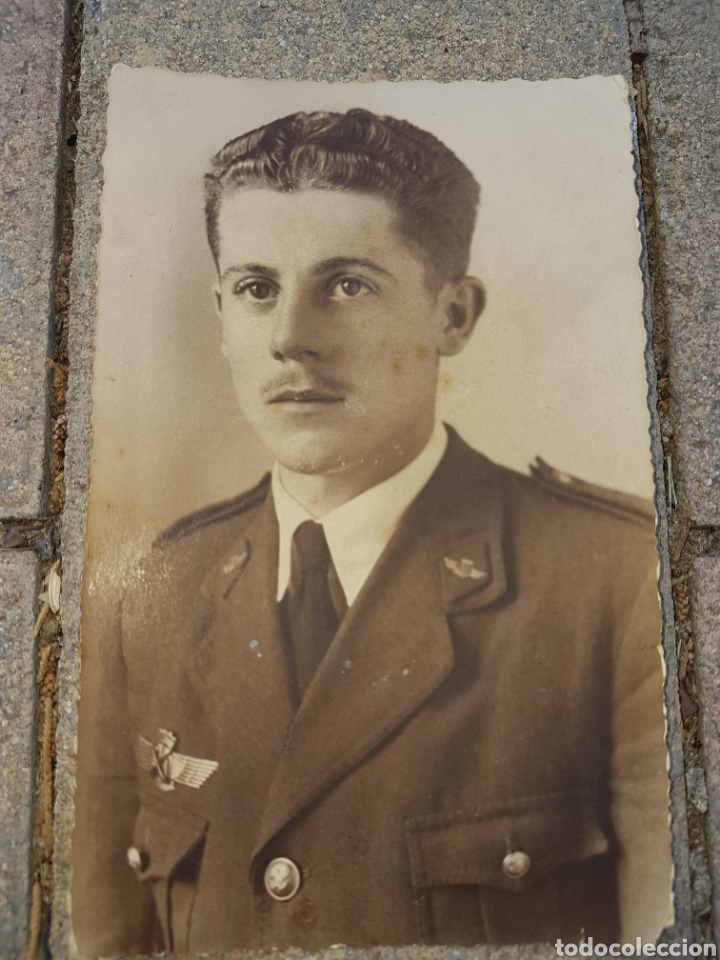 Militaria: Foto postal aviador Franquista 1943 rokiski San Javier