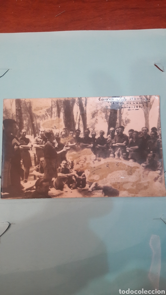 Militaria: Foto campamento 1943 juveniles