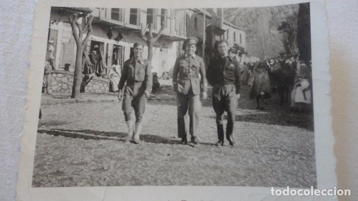 Militaria: ANTIGUA FOTOGRAFIA.MILITARES.FOTO ROS.CEUTA