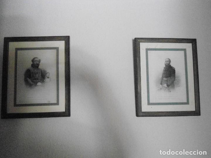 Military Antiques: PAREJA ANTIGUOS GRABADOS INGLESES