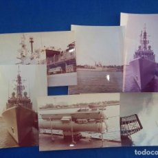 Militaria: COLECCION DE 21 FOTOGRAFIAS DEL DESTRUCTOR HMCS SKEENA 207 DE LA ARMADA CANADIENSE. Lote 130212739