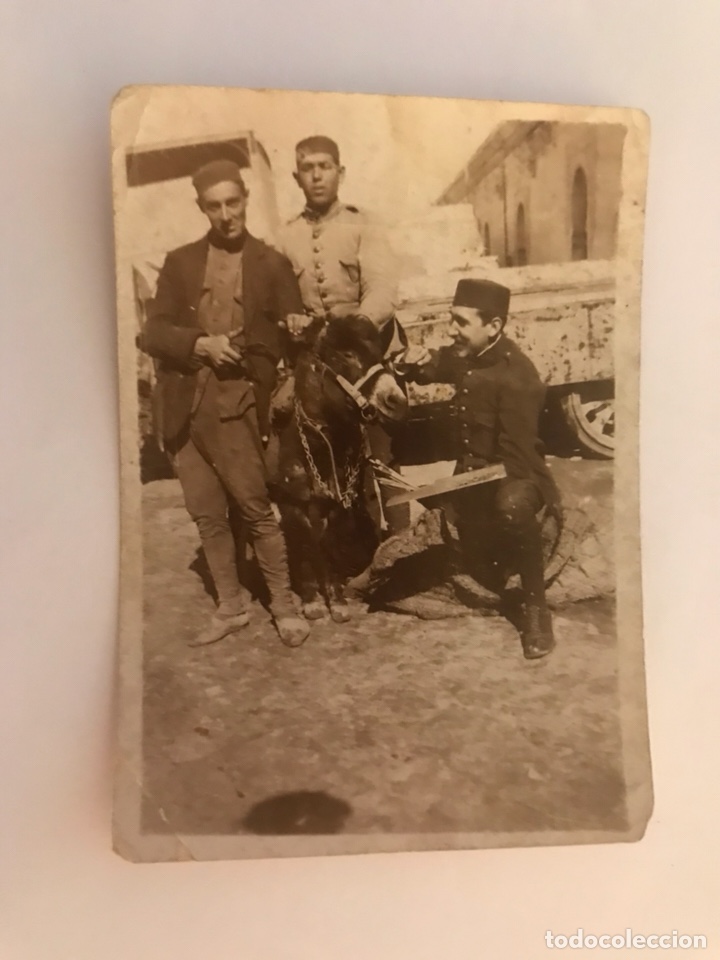 Militaria: Fotograf&iacute;a. Soldados del ej&eacute;rcito. Reinado de Alfonso XIII (h.1920?)
