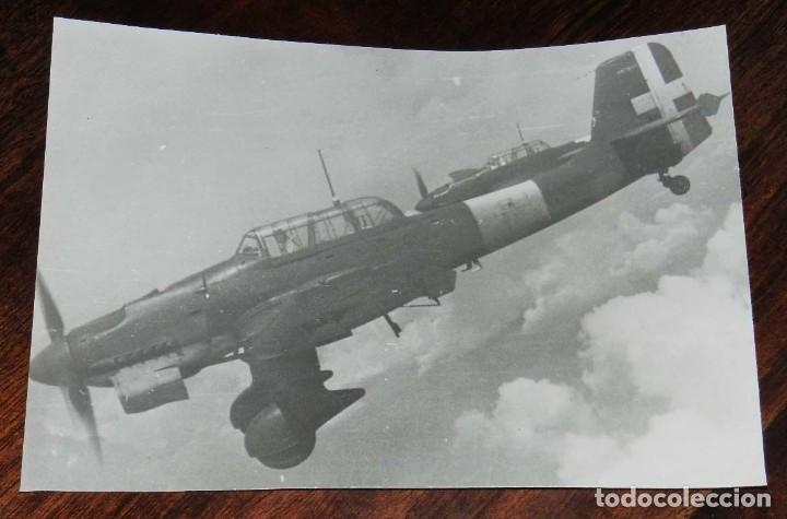Militaria: FOTOGRAFIA AVION DEL EJERCITO SUIZO, SUIZA, MIDE 17 X 12 CMS.