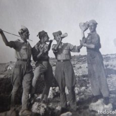 Militaria: FOTOGRAFÍA SOLDADOS ARTILLERÍA DEL EJÉRCITO ESPAÑOL. MALLORCA 1942. Lote 131594574